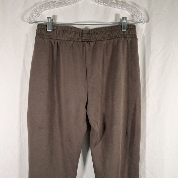 Thread and Supply Sweatpants Women's Medium Green Pockets Pull On No Drawstring - Picture 7 of 10